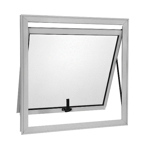 Janela Vitrô Branco Maxim AR de 60 x 60cm Maxibel